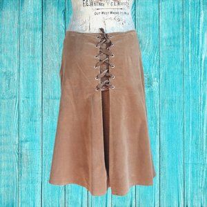 TARA JARMON • size: 42 / 10 US • women's corduroy skirt western cowgirl country